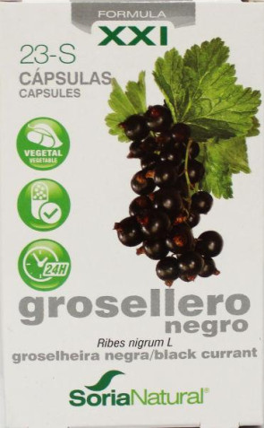 23-S Ribes nigrum XXI van Soria Natural : 30 tabletten