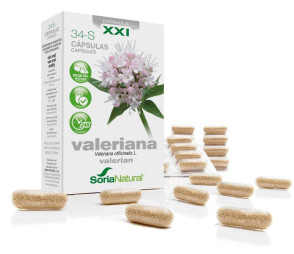 34- S Valeriana XXI van Soria Natural : 30 tabletten
