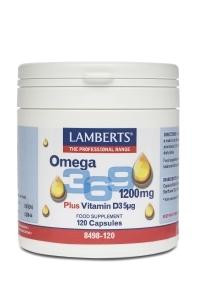 Omega 3 6 9 1200 mg Lamberts 120