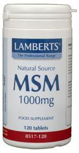 MSM 1000 mg Lamberts 120 