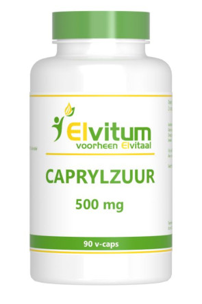 Caprylzuur 500 mg van Elvitaal : 90 vcaps