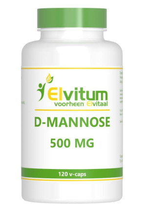 D-Mannose 500 mg van Elvitaal : 120 vcaps