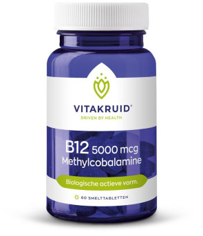 B12 5000 mcg Methylcobalamine van Vitakruid