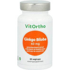 Ginkgo biloba extract 60 mg Vitortho 60