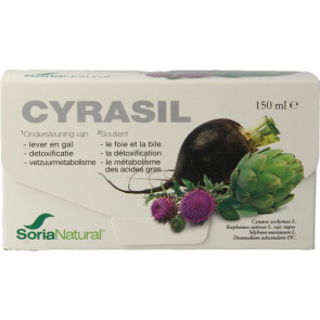 Cyrasil 10 ml van Soria Natural : 15 tabletten