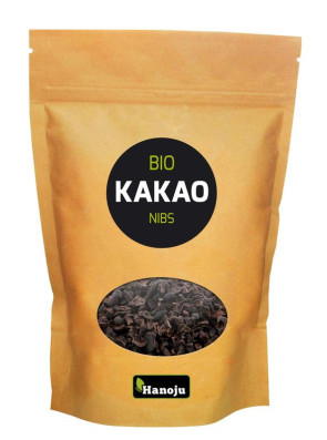 Bio cacao nibs van Hanoju : 500 gram