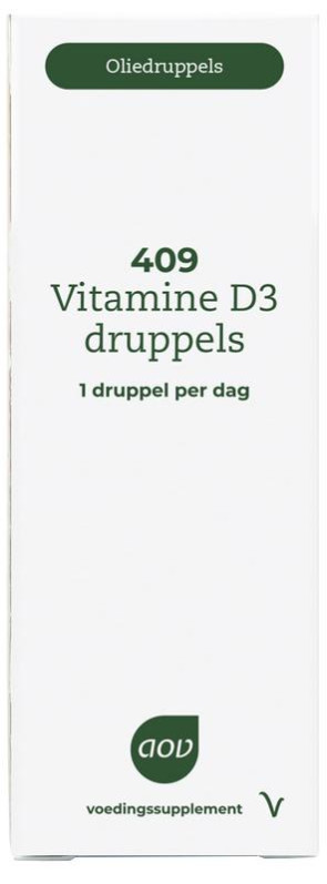 AOV 409 Vitamine D3 druppels 25 mcg15