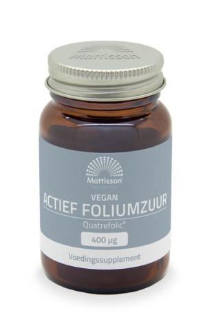 Actief foliumzuur, vitamine B11 400mcg van Mattisson
