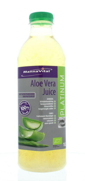Aloe vera juice van Mannavital : 1 liter