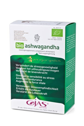 Bio aswagandha van Ojas : 60 capsules