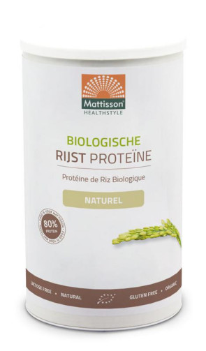Biologische Rijst Proteïne Poeder 80% - Naturel van Mattisson