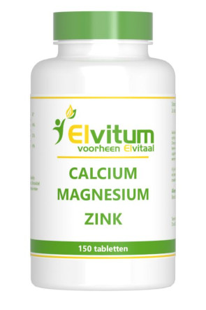 Calcium magnesium zink van Elvitaal : 150 tabletten