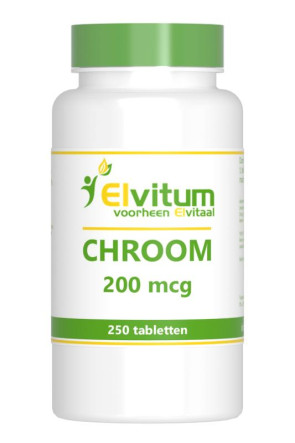 Chroom van Elvitaal : 250 tabletten