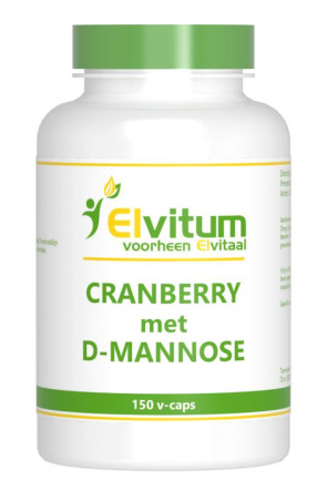 Cranberry & D-mannose van Elvitaal : 150 vcaps