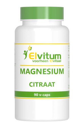 Magnesium citraat van Elvitaal : 90 vcaps