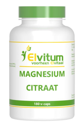 Magnesium citraat van Elvitaal : 180 vcaps