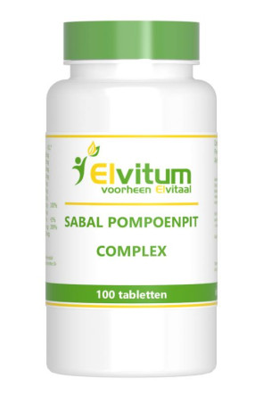 Sabal pompoenpit complex van Elvitaal : 100 tabletten