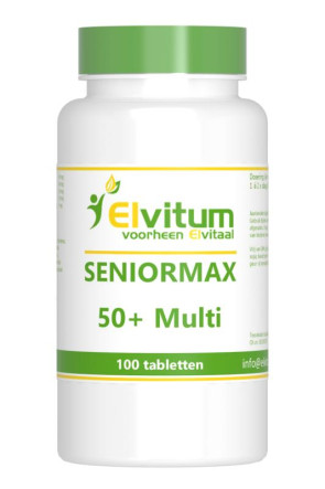 Seniormax 50+ multi van Elvitaal : 100 tabletten