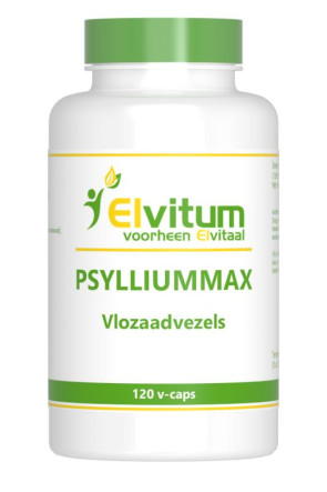 Psylliummax vlozaadvezels van Elvitaal : 120 vcaps