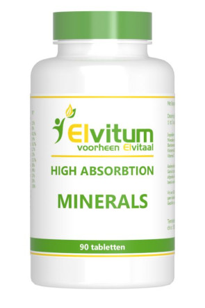 High absorption minerals van Elvitaal : 90 tabletten