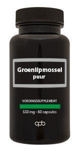 Groenlipmossel 550mg puur van Apb Holland