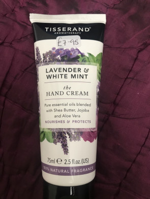 Handcream lavender & white mint van Tisserand : 75 ml