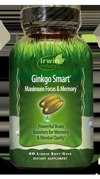 Ginkgo smart van Irwin Naturals : 60 softgels