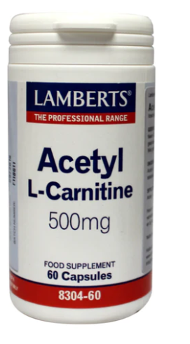 Acetyl l-carnitine 500 mg van Lamberts