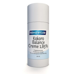 Kokoro progest balans cream 1.85% van Nova Vitae 