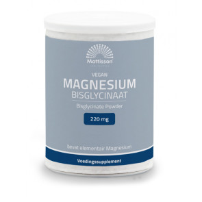 Magnesium Bisglycinaat poeder 11% elementair Magnesium van Mattisson