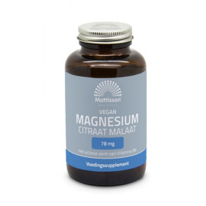 Magnesium Citraat Malaat Capsules 86 mg - 120 capsules