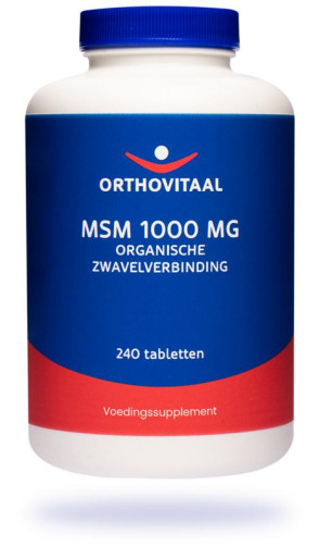 MSM 1000 mg Orthovitaal 240