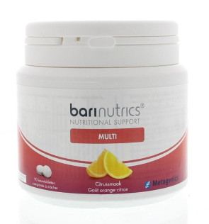 Multi citrus Barinutrics : 90 kauwtabletten