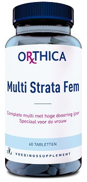 Multi strata fem van Orthica : 60 tabletten ACTIE