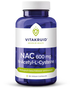 NAC 600 mg N-Acetyl-L-Cysteine van Vitakruid 