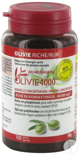 Olivie Riche / Rijk Olijfextract van 100 Capsules