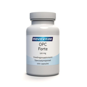 OPC Forte 120 mg 95% (druivenpit extract) van Nova Vitae