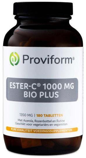 Ester C 1000 mg bioflavonoiden plus van Proviform : 180 tabletten