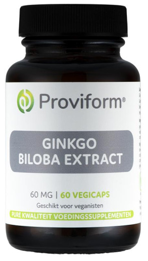 Ginkgo biloba 60 mg van Proviform : 60 vcaps