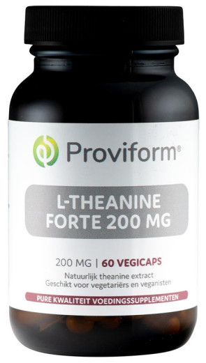 L-Theanine forte 200 mg van Proviform : 60 vcaps