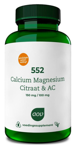 552 Calcium & magnesium AC AOV  60 