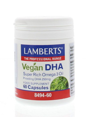 Vegan DHA 250 mg Lamberts 60