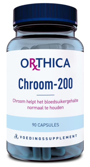 Chroom 200 van Orthica : 90 capsules