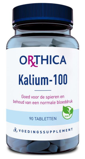 Kalium 100 van Orthica : 90 tabletten