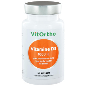 Vitamine D3 1000 IE Vitortho 60 