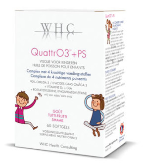 Quattr03 PS visolie kinderen WHC Nutrogenics