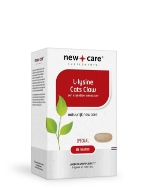 L-Lysine Cats Claw van New Care (120tabl)