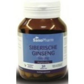 Siberische ginseng 600 mg van Sanopharm : 30 tabletten