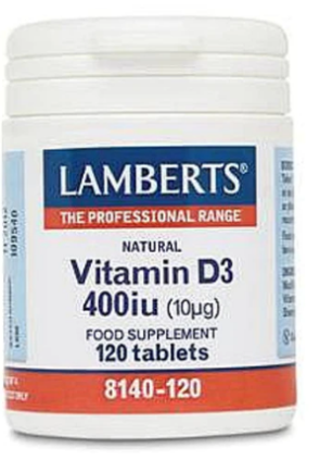 Vitamine D 400IE Lamberts 120