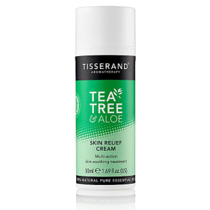 Skin relief cream tea tree aloe vera van Tisserand : 50 ml